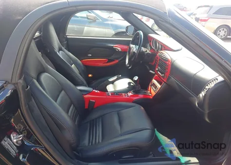 2001 Porsche Boxster z USA, uszkodzony, nr VIN WP0CA29891U627563